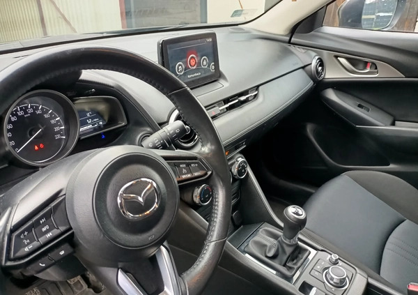 Mazda CX-3 cena 65000 przebieg: 67000, rok produkcji 2019 z Biecz małe 46